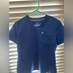 Royal blue Scrub Set